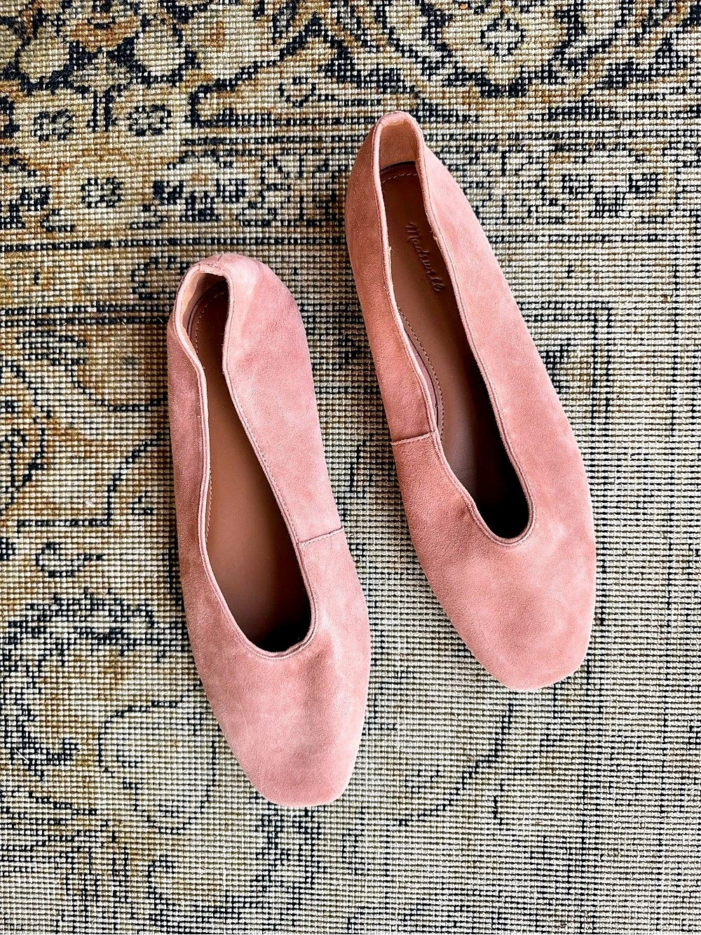 Madewell Mylie Suede Ballet Flat